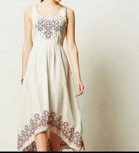 Embroidered Bohemian Sundress